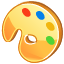 Color palette icon